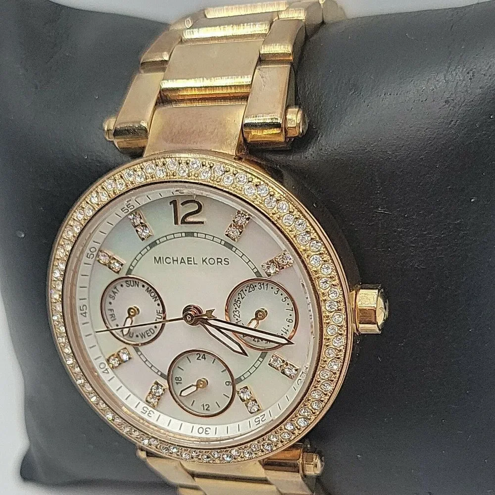 Michael Kors Parker MK5616 Women's StainlessSteel Analog Quartz Dial Watch BC823